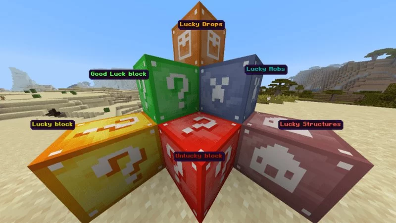 Lucky Blocks mod