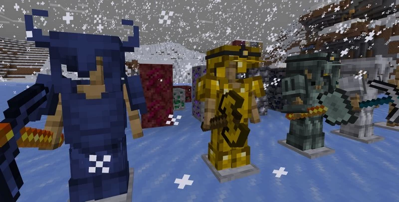 Armor Sets made of new ores