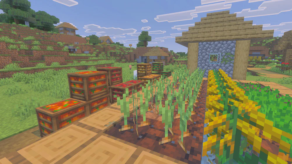 Crops in Farmer's Delight