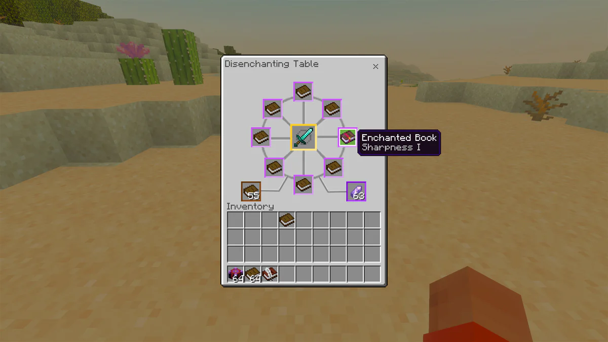 Disenchanting interface