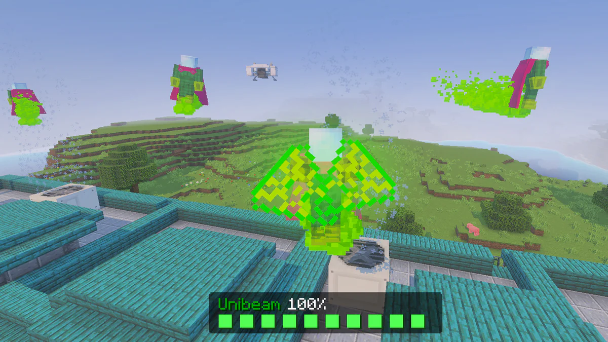 Mysterio flying