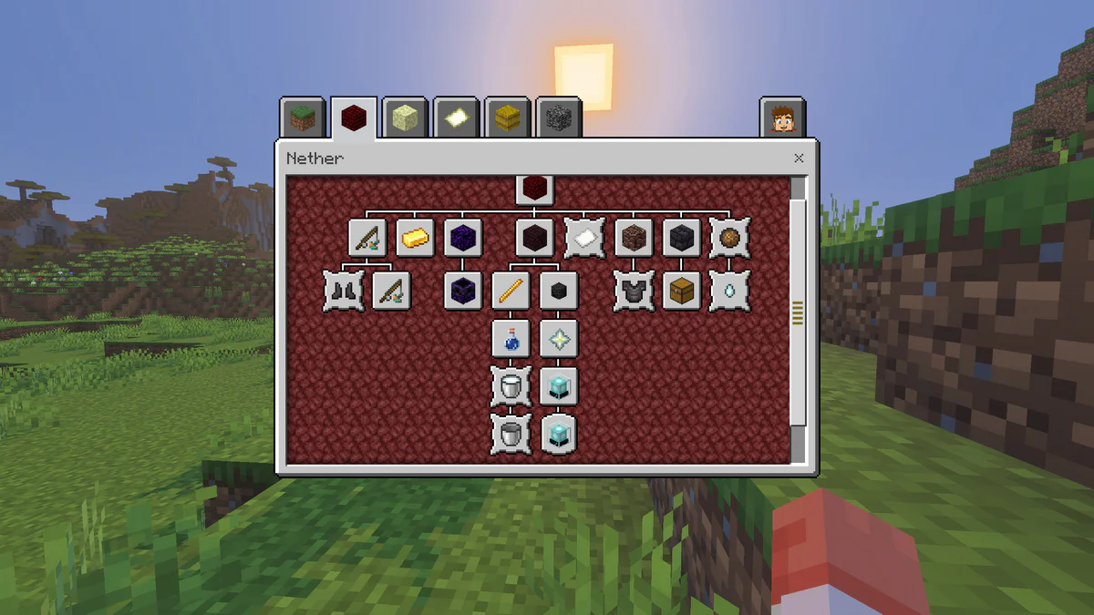 Nether Advancements