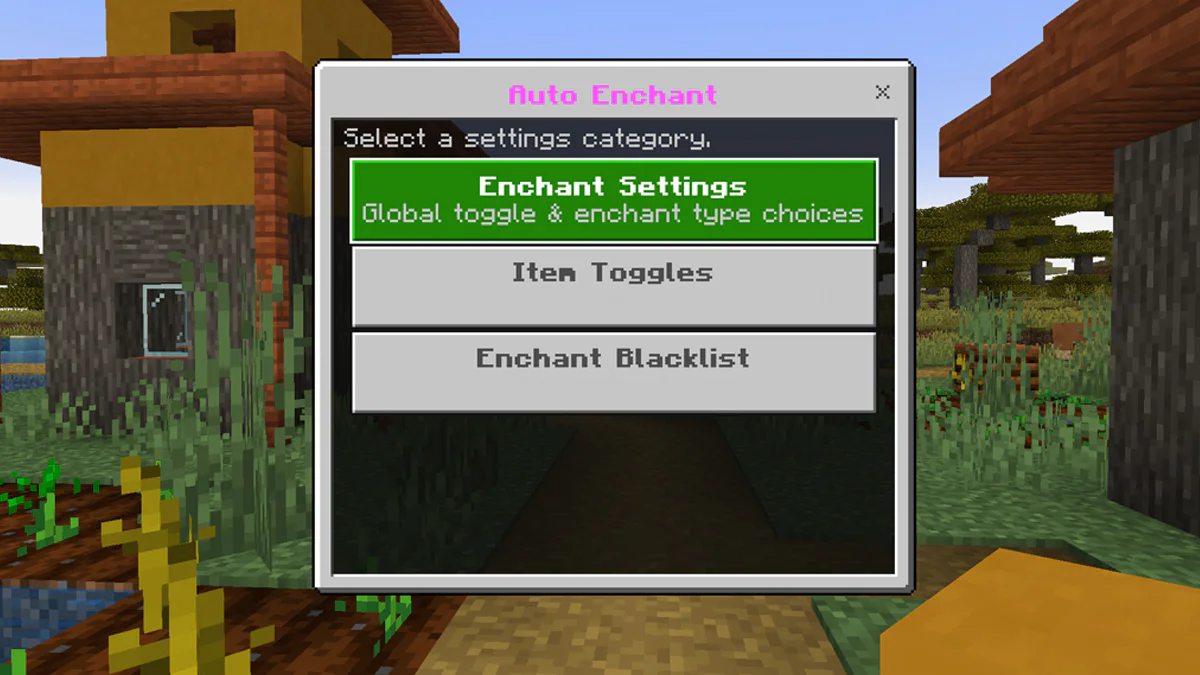 Enchant Toggles
