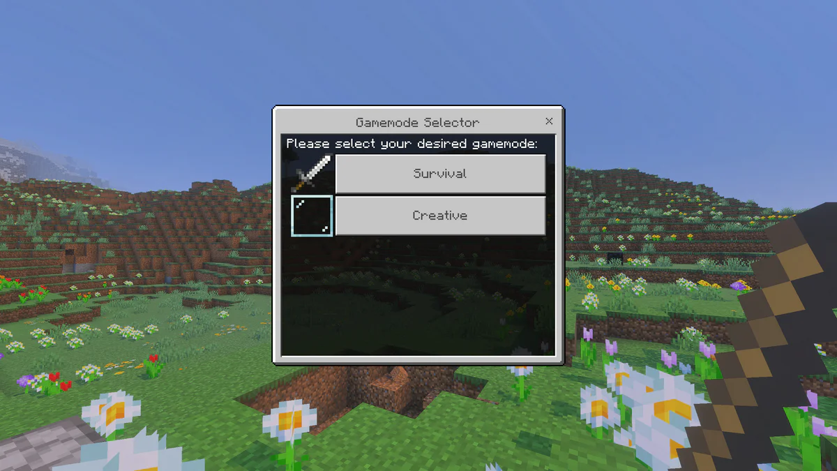 Changing the mode